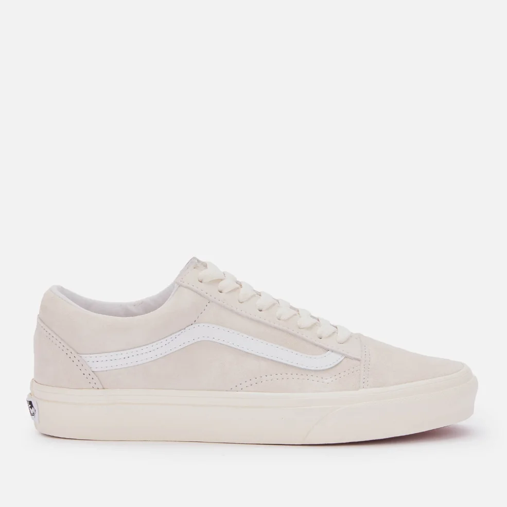 Vans Old Skool Suede Trainers - Marshmallow/True White Image 1