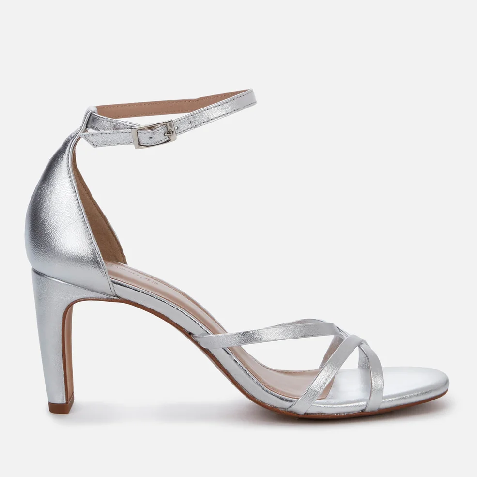 Whistles Women's Hallie Strappy Heeled Sandals - Silver Image 1
