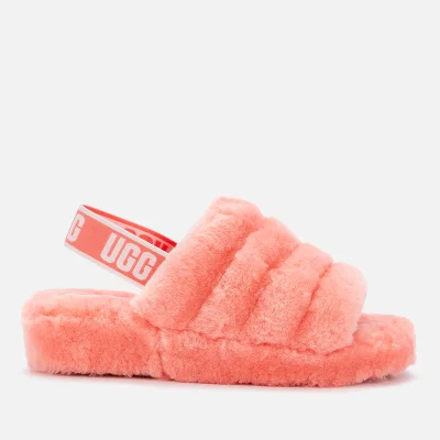 UGG Women's Fluff Yeah Slippers - Vibrant Coral