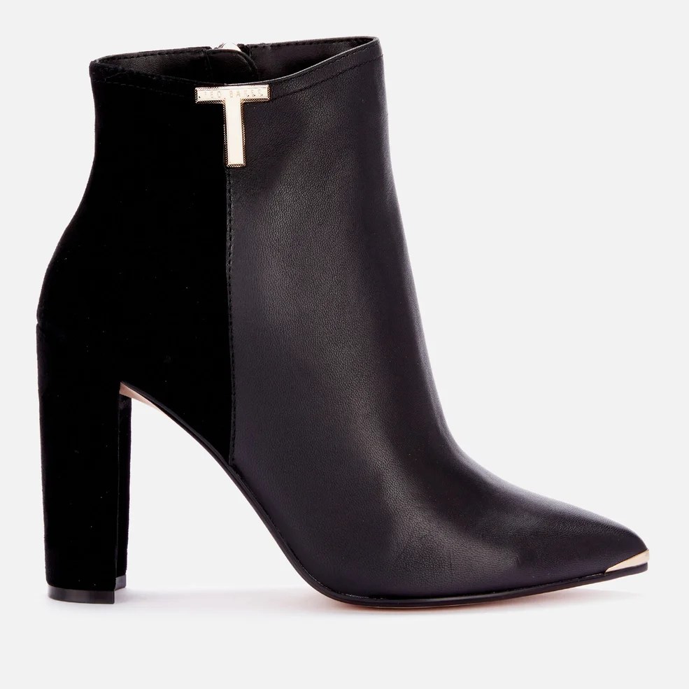 Ted Baker Women's Qinala T Detail Leather Boots - Black Image 1