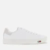 Tommy Jeans Men's Essential Leather Low Top Trainers - White - Image 1