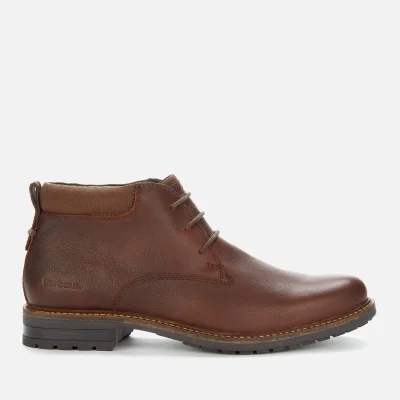 Barbour Men's Barnard Weatherproof Leather Chukka Boots - Teak