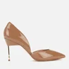 Kurt Geiger London Women's Bond 90 Patent Leather Court Shoes - Nude - Image 1