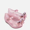Mini Melissa Toddlers' Mini Ultragirl Stars Ballet Flats - Pink Dust Bow - Image 1