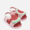 Mini Melissa Toddlers' Mini Jump Fruitland Sandals - Watermelon - Image 1