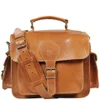 Grafea Leather Camera Bag  - Caramel - Image 1
