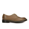 Dr. Martens Men's Milled Dorian 3-Eye Leather Shoes - Brown - Image 1