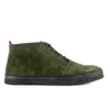 Oliver Spencer Men's Beat Perforated Suede Chukka Trainers - Moss Green - Image 1