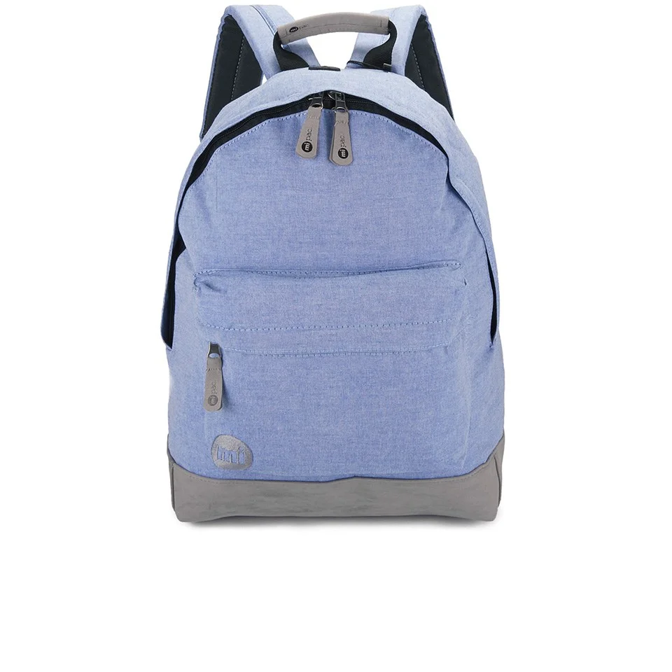 Mi-Pac Premium Chambray Backpack - Blue Image 1