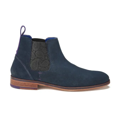 Ted Baker Men's Camroon 2 Suede Chelsea Boots - Dark Blue