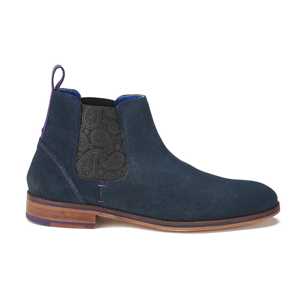 Ted Baker Men's Camroon 2 Suede Chelsea Boots - Dark Blue Image 1
