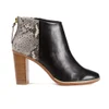 Ted Baker Women's Lorca E Heeled Ankle Boots - Black/White Leather Exotic - Image 1