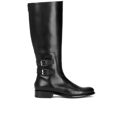 Paul Smith Shoes Women's Ashton Leather Knee High Boots - Nero