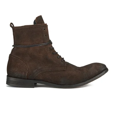 Hudson London Men's Swathmore Lace Up Suede Boots - Brown Suede