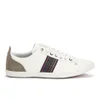Paul Smith Shoes Men's Osmo Leather Trainers - White Mono Lux - Image 1