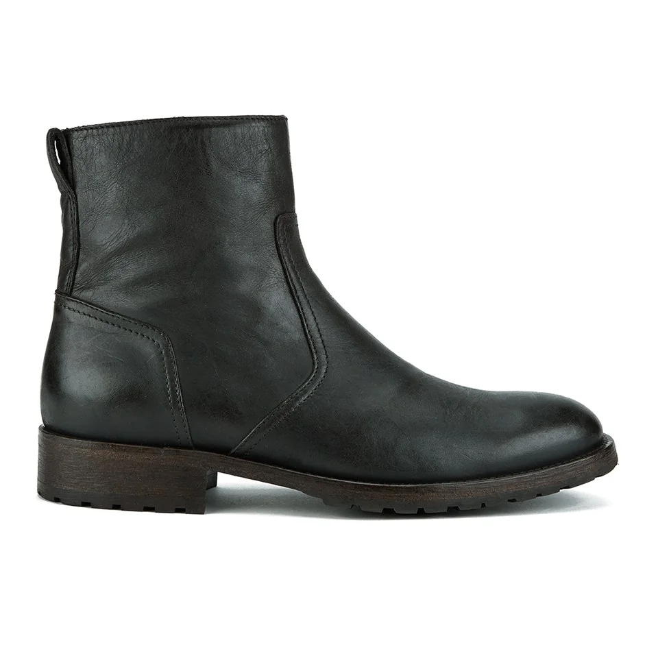 Belstaff Men's Attwell Leather Short Boots - Black Image 1