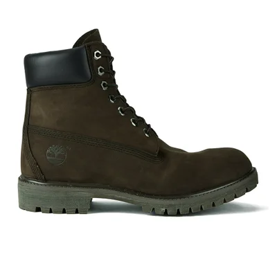 Timberland Men's Icon 6 Inch Premium FTB Leather Boots - Dark Chocolate