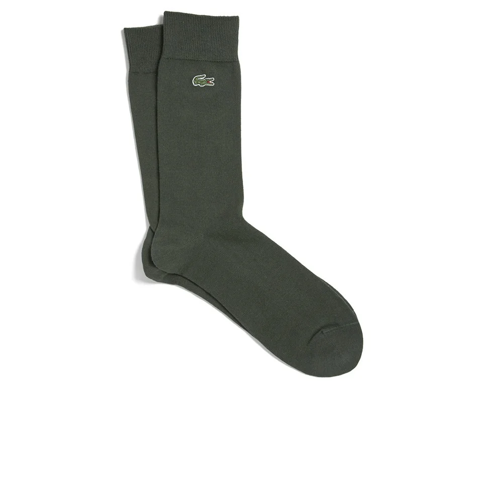 Lacoste Men's Socks - Green Image 1