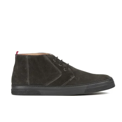 Oliver Spencer Men's Beat Suede Chukka Boots - Charcoal