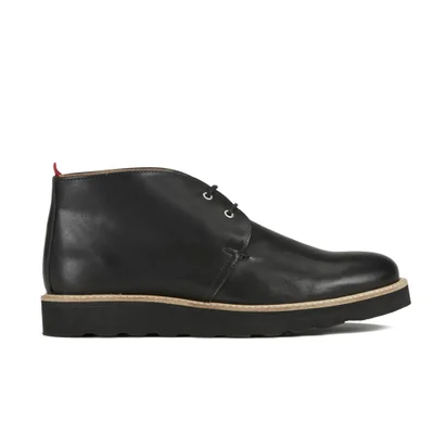 Oliver Spencer Men's Baxter Leather Chukka Boots - Black