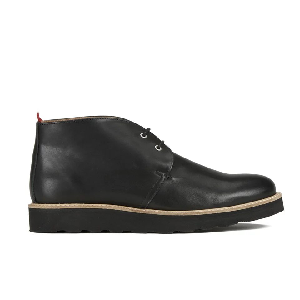 Oliver Spencer Men's Baxter Leather Chukka Boots - Black Image 1