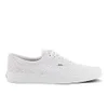 Vans Men's Era Perforated Leather Trainers - True White - Image 1