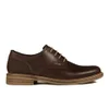 Barbour Men's Cottam Derby Shoes - Dark Brown - Image 1