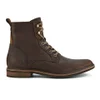 UGG Men's Selwood Lace-Up Leather Boots - Redwood - Image 1