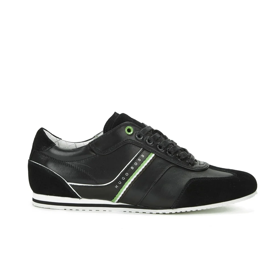 BOSS Green Men's Victoire Trainers - Black Image 1