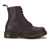 Dr. Martens Women's Core Pascal 8-Eye Virginia Leather Boots - Purple - Image 1