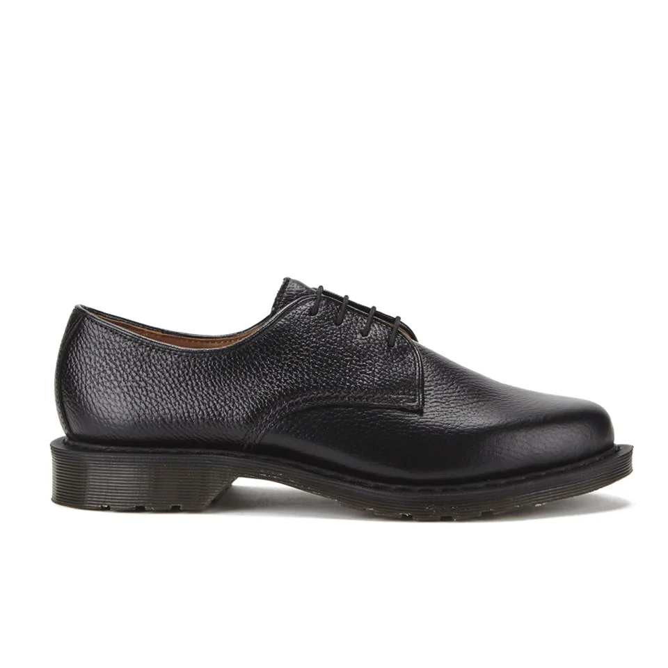 Dr. Martens Men's Oscar Octavius New Nova Leather 4-Eye Shoes - Black Image 1