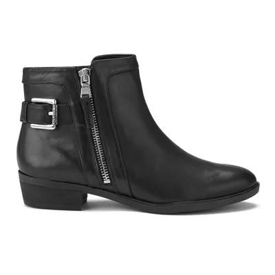 Lauren Ralph Lauren Women's Shelli Leather Ankle Boots - Black