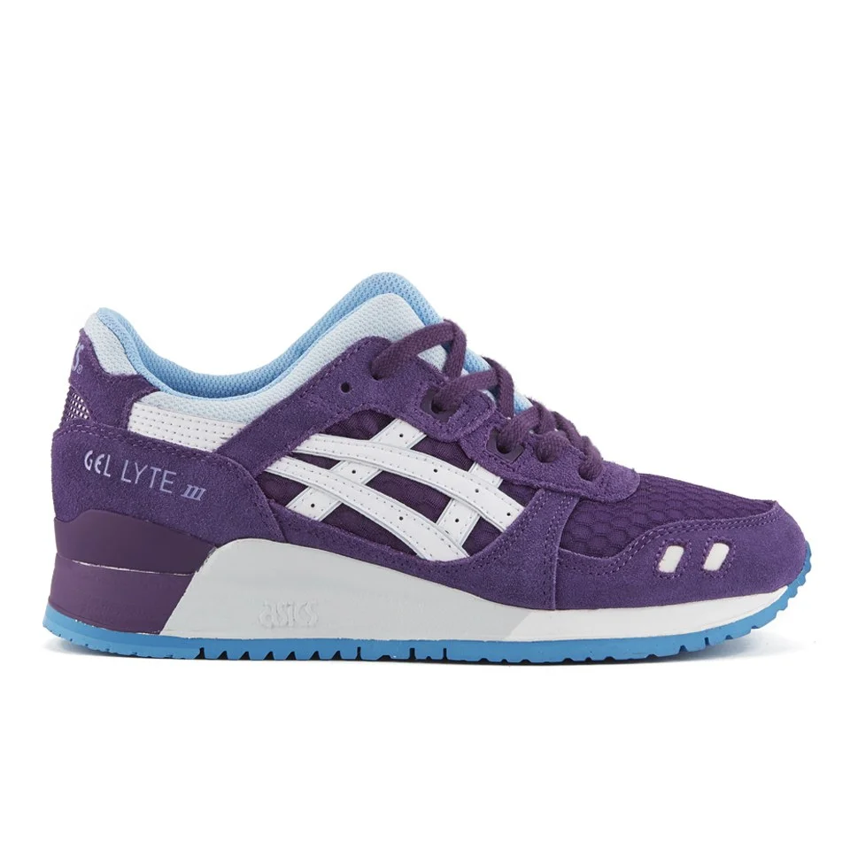 Asics Lifestyle Gel-Lyte III (Rugged Winter Pack) Trainers - Purple/White Image 1