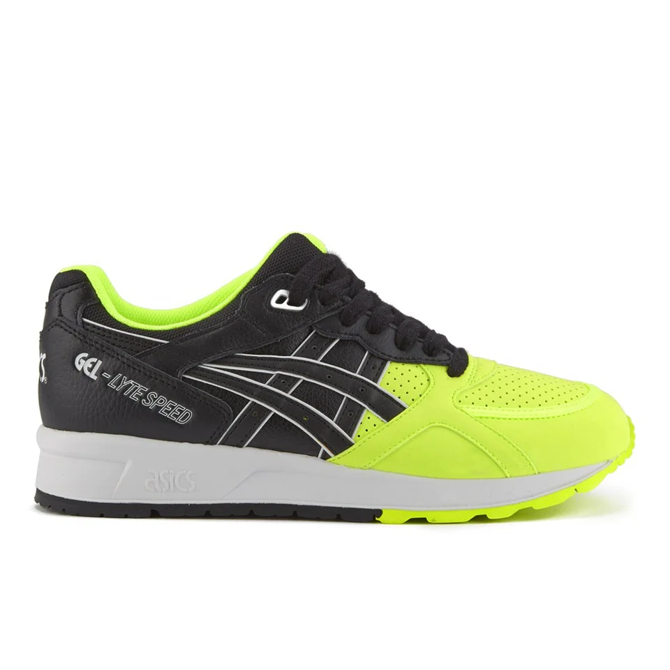 Asics Lifestyle Men's Gel-Lyte III (50/50 Pack) Trainers - Safety Yellow/Black Image 1