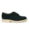 YMC Women's Solovair Suede Crepe Sole Lace Up Derby Shoes - Black Suede - Image 1