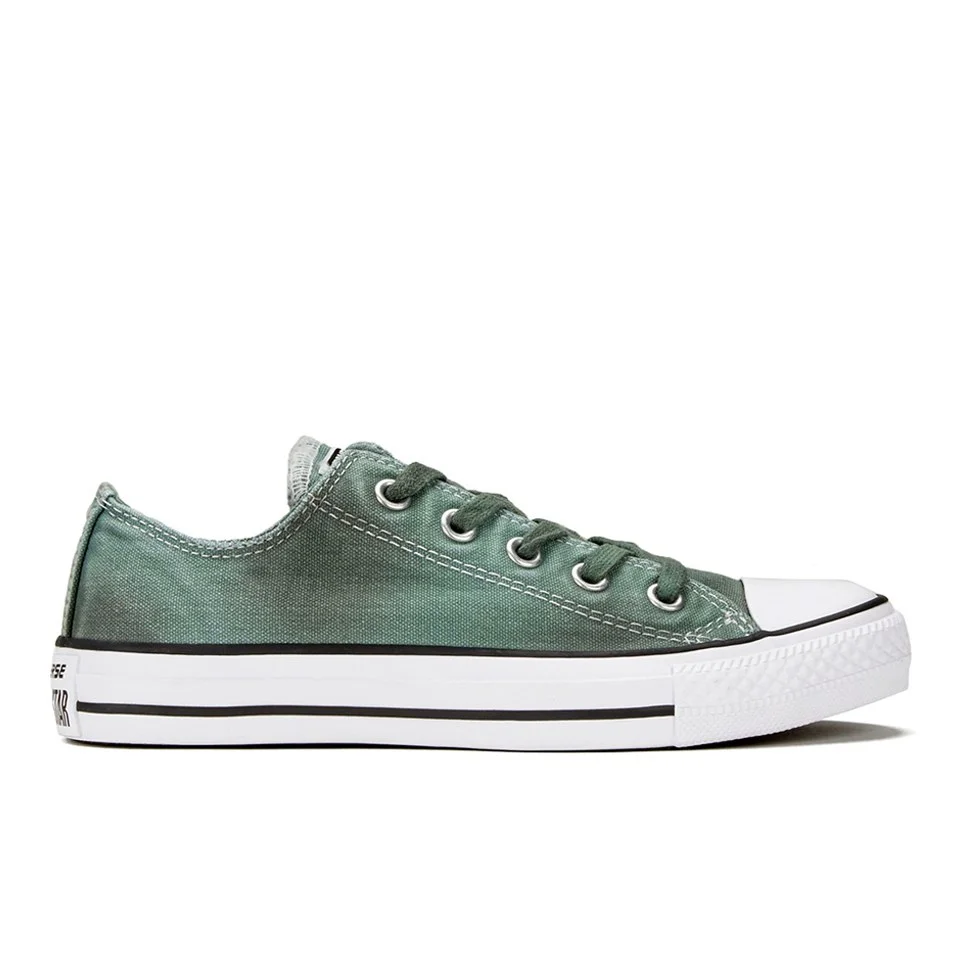Converse Women's Chuck Taylor All Star Wash OX Trainers - Sage Image 1