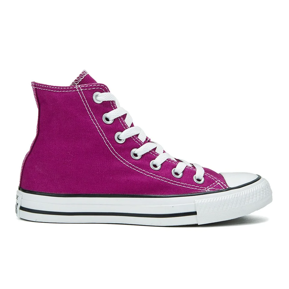 Converse Women's Chuck Taylor All Star Hi-Top Trainers - Pink Sapphire Image 1