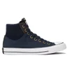 Converse Men's Chuck Taylor All Star MA-1 Zip Hi-Top Trainers - Nightime Navy/Burnt Umber/White - Image 1