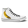 Converse Men's Chuck Taylor All Star Warhol-Banana Hi-Top Trainers - White/Black/Freesia - Image 1