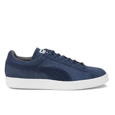 Puma Women's Suede Classic Low Winter Trainers - Peacoat