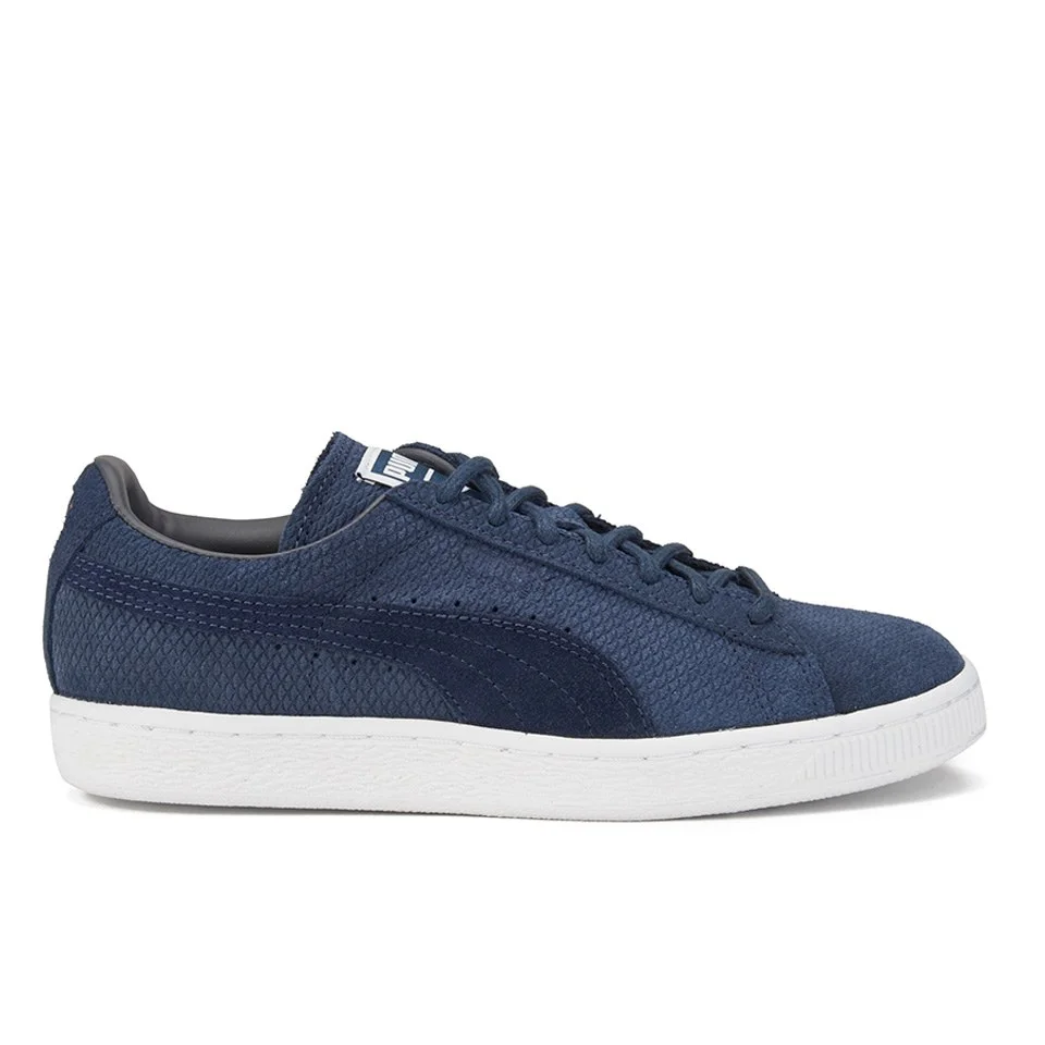 Puma Women's Suede Classic Low Winter Trainers - Peacoat Image 1