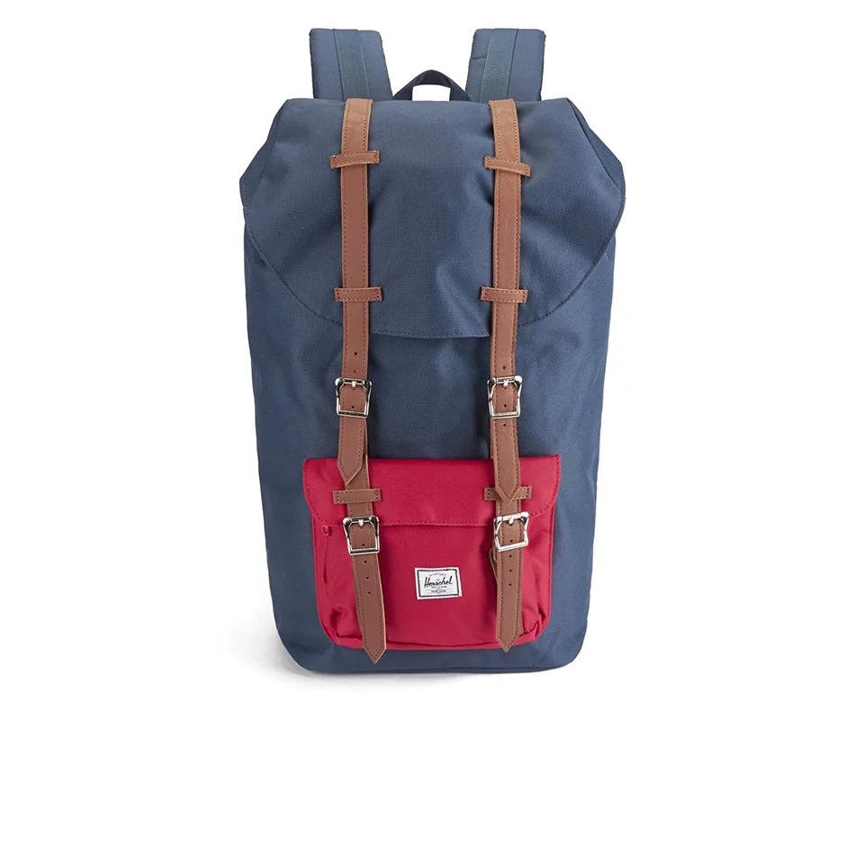 Herschel Supply Co. Little America Backpack - Navy/Red Image 1