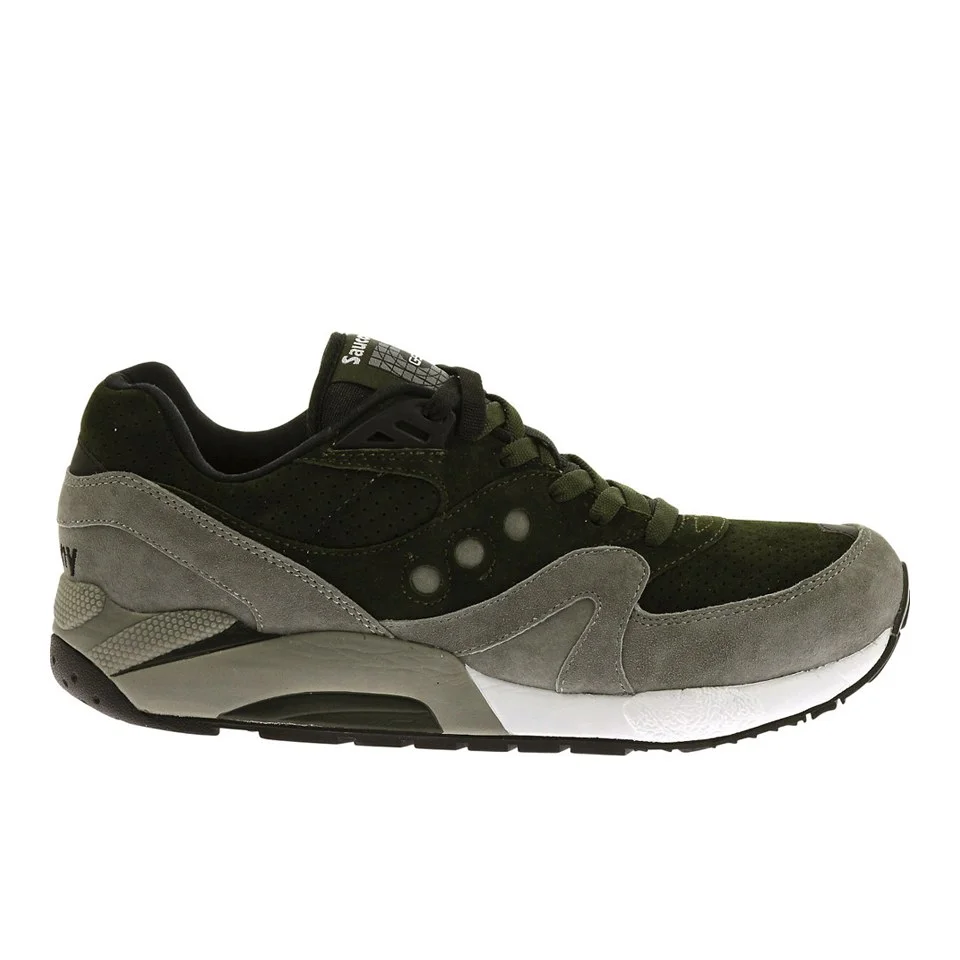 Saucony Men's G9 Control Trainers - Green/Grey Image 1