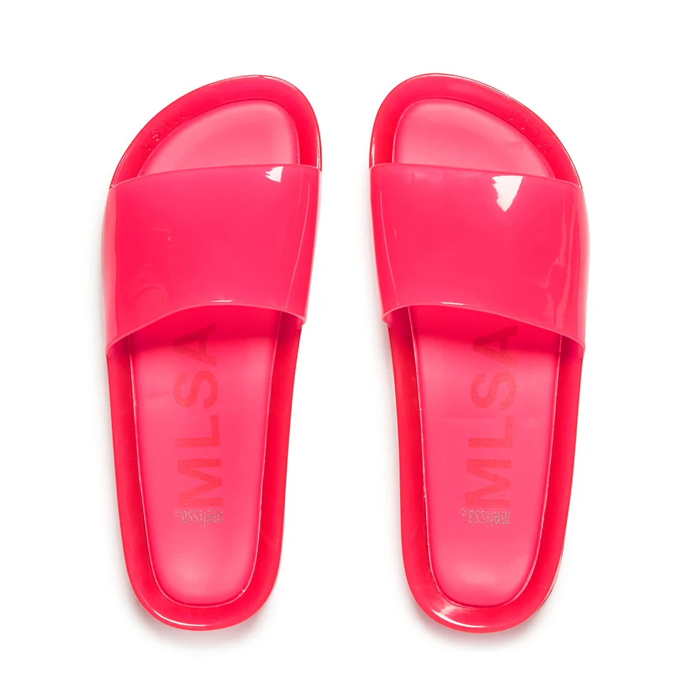 Melissa Women's Beach Slide Sandals - Coral Pop Image 1