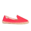 Soludos Women's Linen Espadrille Smoking Slippers - Linen Coral - Image 1