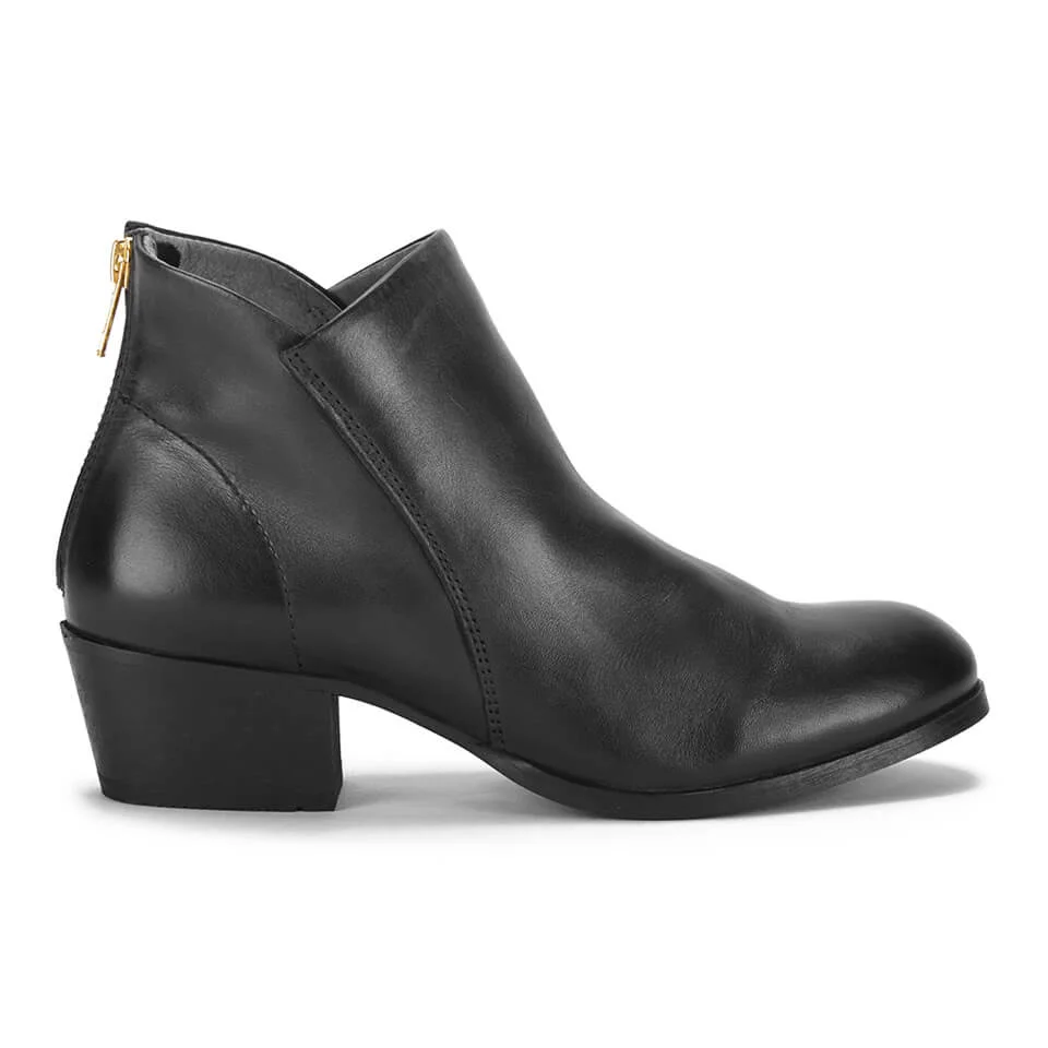 Hudson London Women's Apisi Leather Ankle Boots - Black Image 1