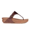 FitFlop Women's Superjelly Toe Post Sandals - Bronze - Image 1