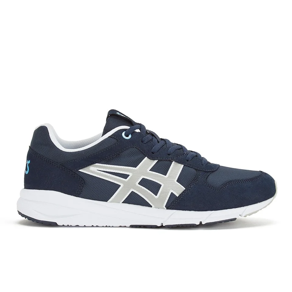 Asics Lifestyle Shaw Runner Trainers - Navy/Light Grey Image 1