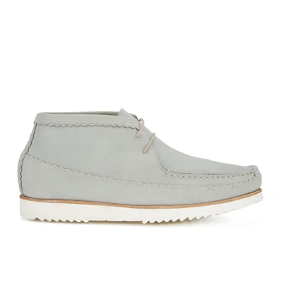 Genuine Moccasins by Grenson Men's Suede Chukka Boots - Light Grey