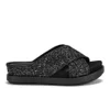 Ash Women's Secret Glitter Slide Sandals - Black/Black/Black - Image 1